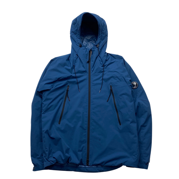 Cp company pro tek jacket blue hot sale