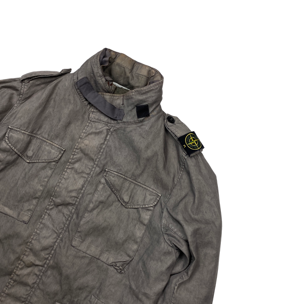 Stone Island 2005 Shoulder Badge Lino Flax Dutch Rope Jacket - Medium