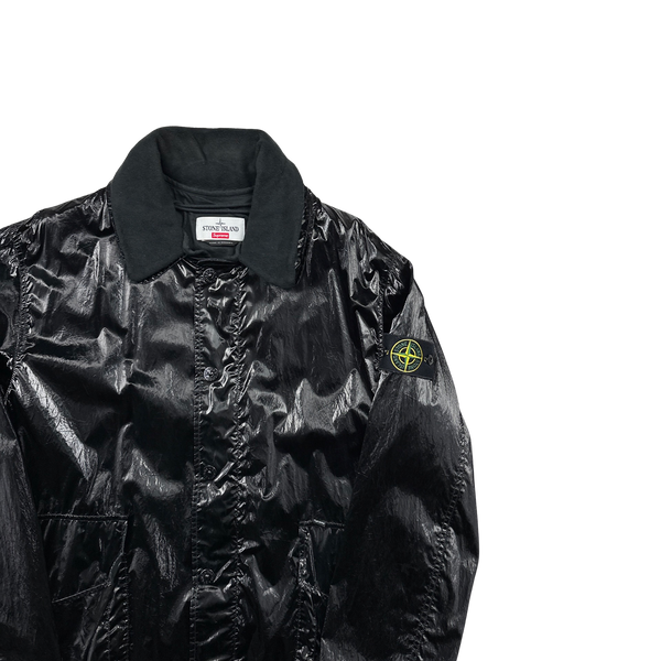 Stone Island x Supreme 2019 New Silk Dutch Rope Jacket - Large