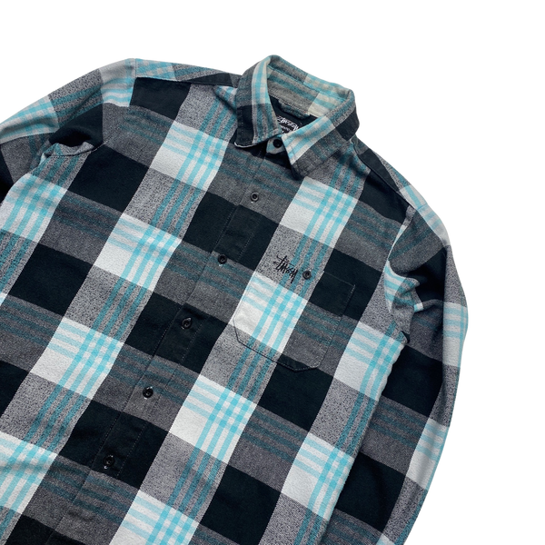 Stussy Heavyweight Flannel Shirt - Medium