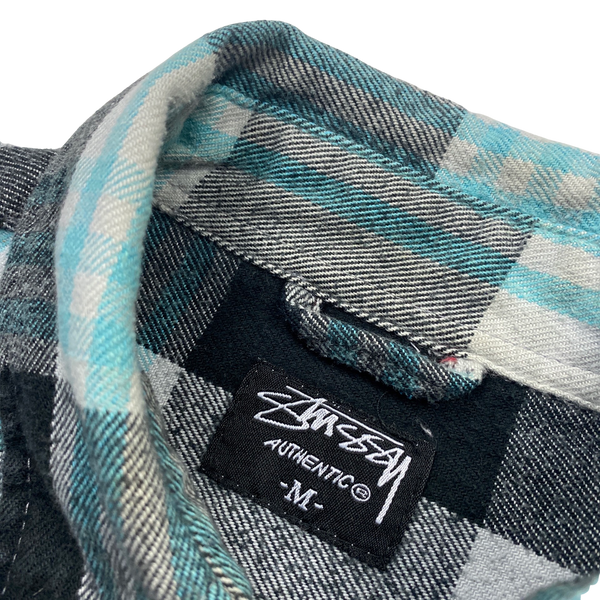 Stussy Heavyweight Flannel Shirt - Medium