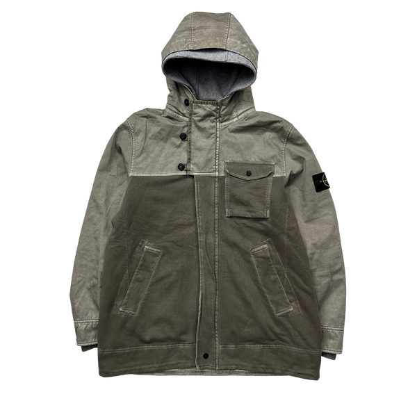 Stone Island 2012 Two Tone Parka Jacket - XXL