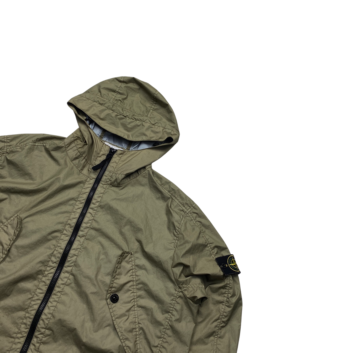 Stone Island Beige Membrana 3L TC Hooded Jacket - XXL – Mat's Island