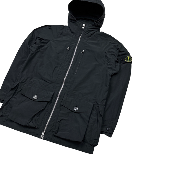 Stone island micro hot sale rep parka jacket