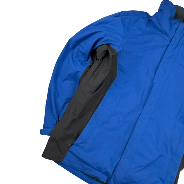 North Face 3 In 1 Blue Hyvent Jacket - Large