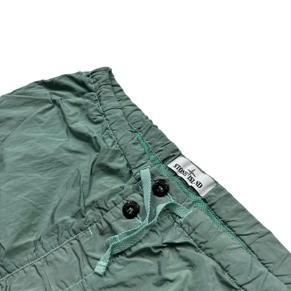 Stone Island 2021 Green Nylon Metal Swim Shorts - XL – Mat's Island