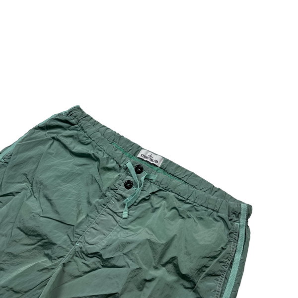 Stone Island 2021 Green Nylon Metal Swim Shorts - XL