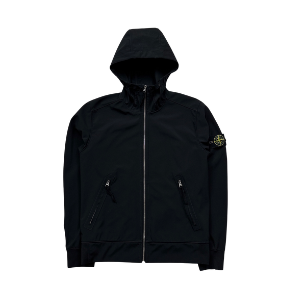 Stone Island 2018 Black Soft Shell Jacket Medium Mat s Island