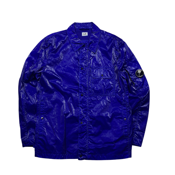 CP Company Blue Cristal Overshirt - Medium