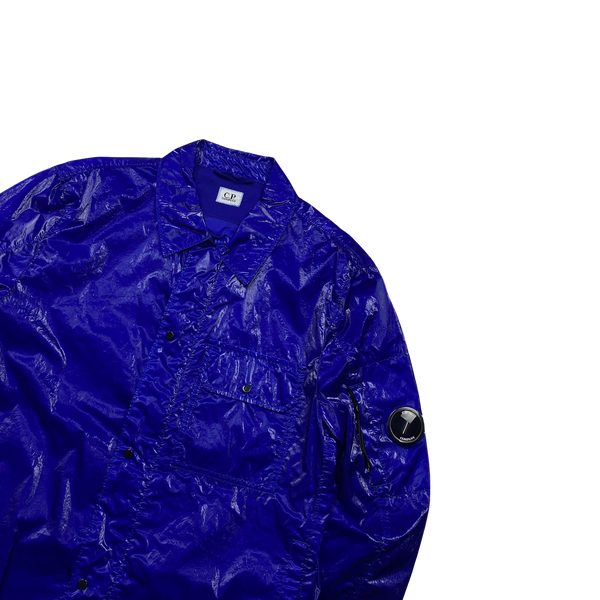 CP Company Blue Cristal Overshirt - Medium