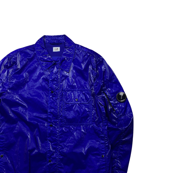 CP Company Blue Cristal Overshirt - Medium