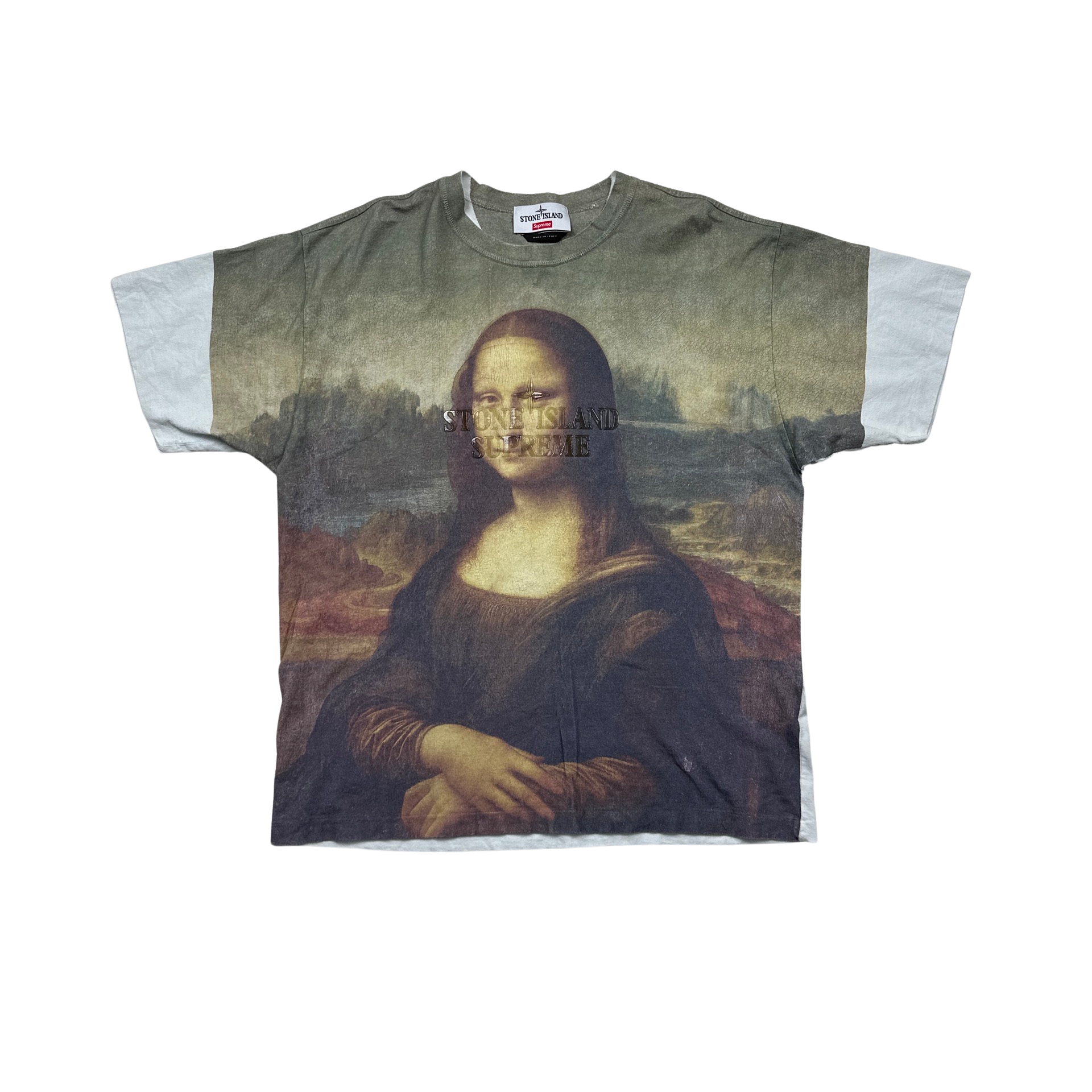 Stone Island x Supreme Mona Lisa T Shirt - Large