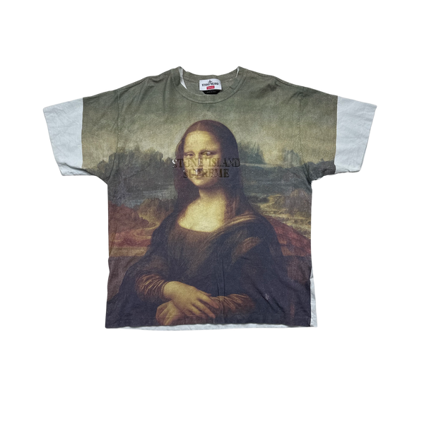 Stone Island x Supreme Mona Lisa T Shirt Large Mat s Island