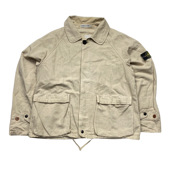 Stone Island 1990s Vintage Cotton Jacket - Medium – Mat's Island