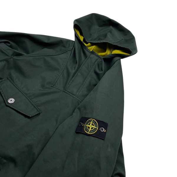 Stone Island 2016 Raso Gommato Thick Cotton Smock Velour Jacket