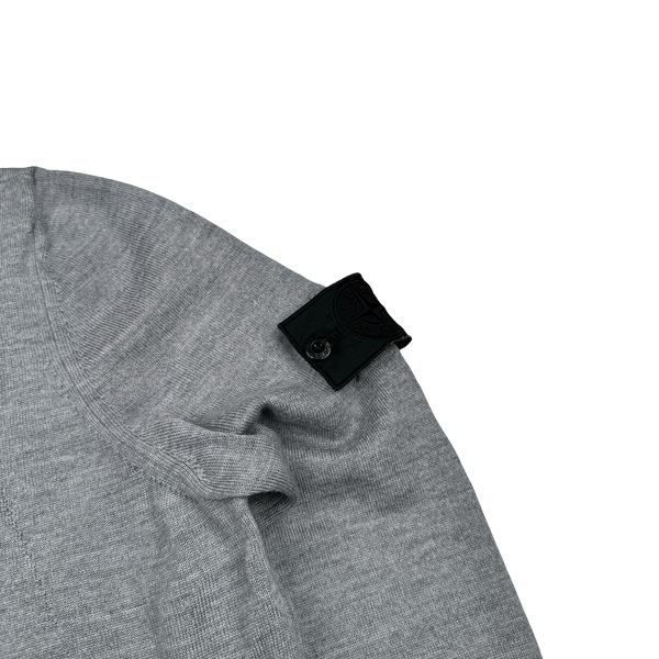 Stone Island 2020 Shadow Project Grey Knit Jumper - Large