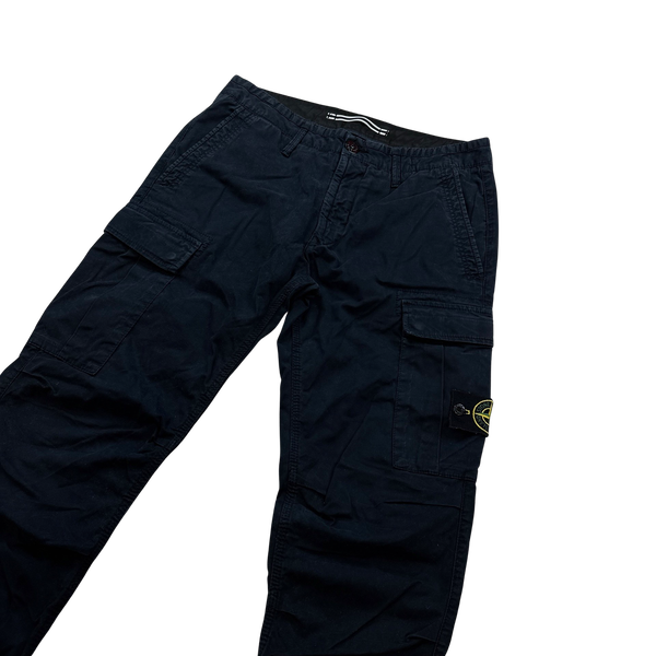 Stone island slim hot sale fit cargo trousers