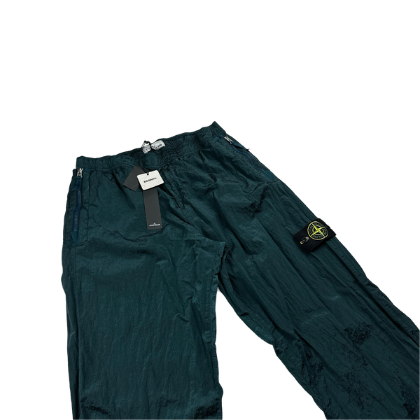 Stone Island 2023 Green Nylon Metal Econyl Trousers - 32" & 34"