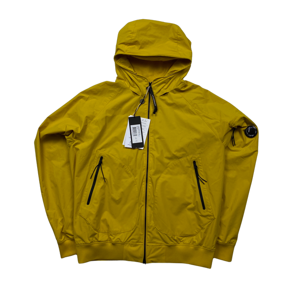 CP Company Yellow Hooded Pro Tek Jacket - XL