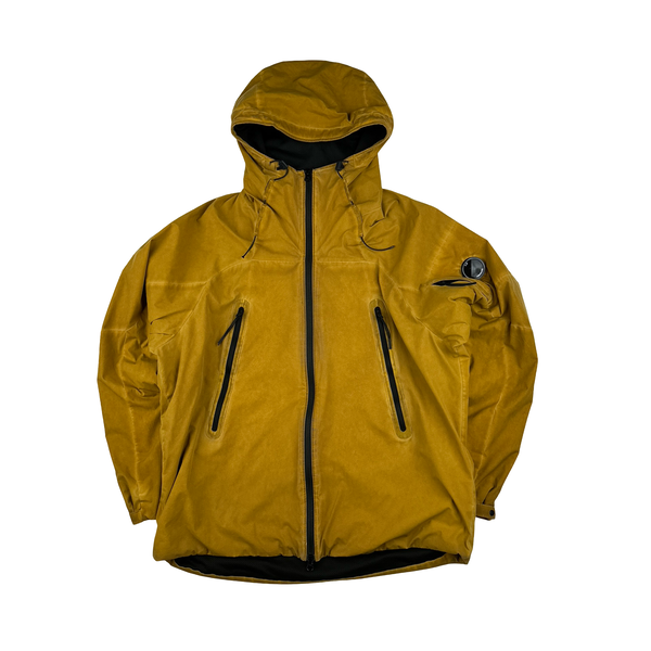 CP Company Yellow Re Colour Pro Tek Jacket - XXL