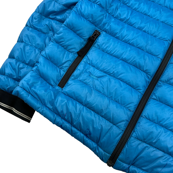 Stone Island 2013 Blue Micro Ripstop Down Jacket - Small