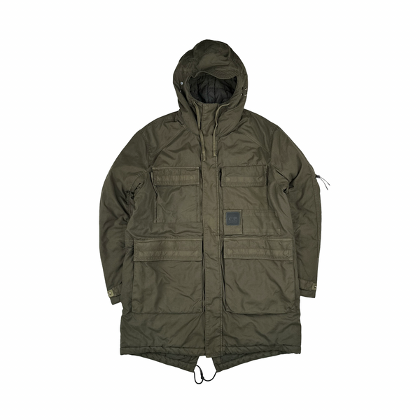 CP Company Khaki Taylon P Metropolis Jacket - Large