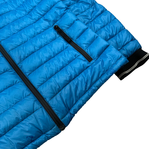 Stone Island 2013 Blue Micro Ripstop Down Jacket - Small