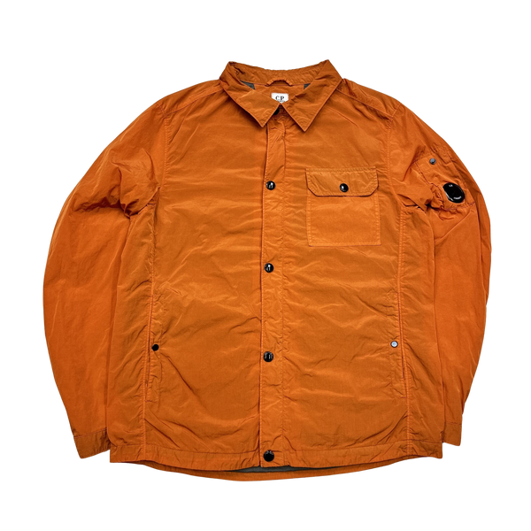 CP Company Orange Chrome Nylon Overshirt - XL