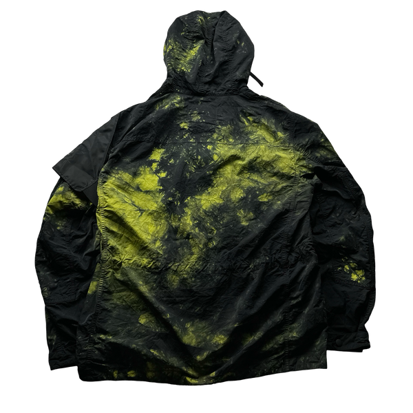 Nemen Tie Dye Multi Pocket Hooded Parka Jacket - XL