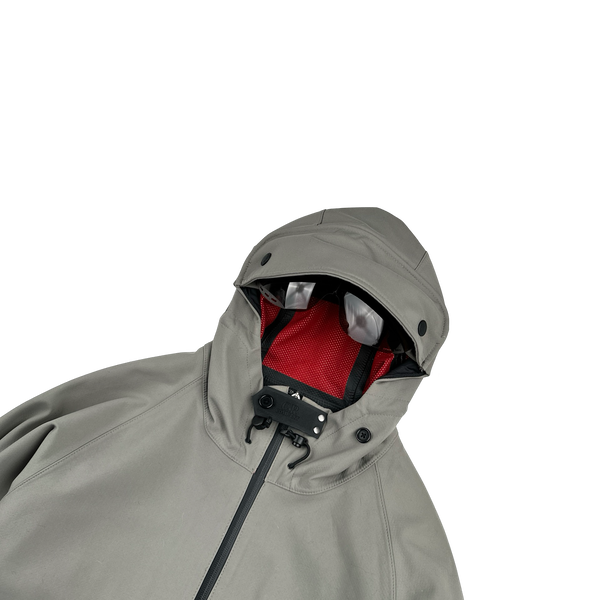 CP Company 2000s Waterproof Thick Nylon Shell Glasses Jacket - Large