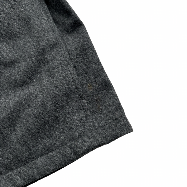 Stone Island 2014 Dark Grey Wool Overshirt - Small