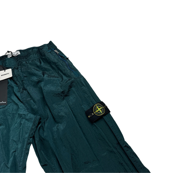 Stone Island 2023 Green Nylon Metal Econyl Trousers - 32" & 34"