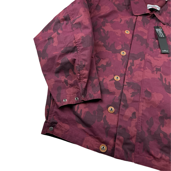Supreme X Stone Island Reactive Ice Camo Ripstop Jacket - Large