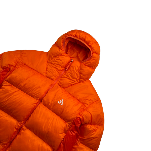 Nike Orange ACG Primaloft Lunar Padded Jacket - Small