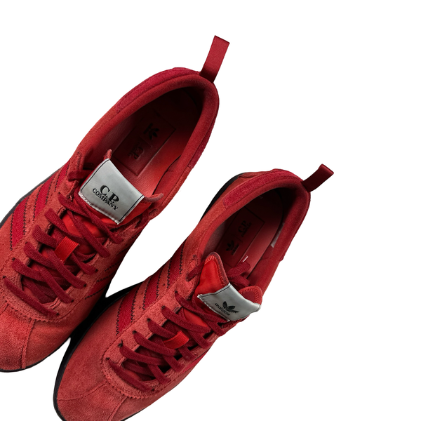 CP Company x Adidas Red Samba Trainers - UK 7.5