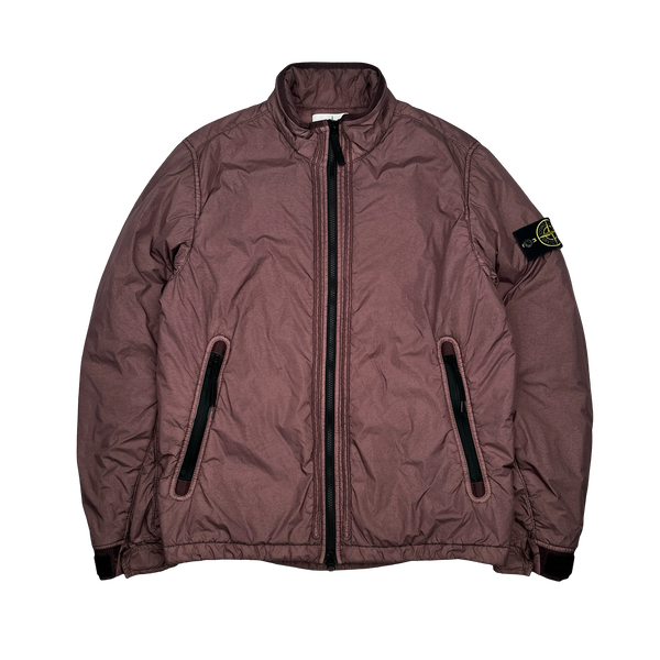 Stone Island 2018 Rose Garment Dyed Crinkle Reps Jacket - Small