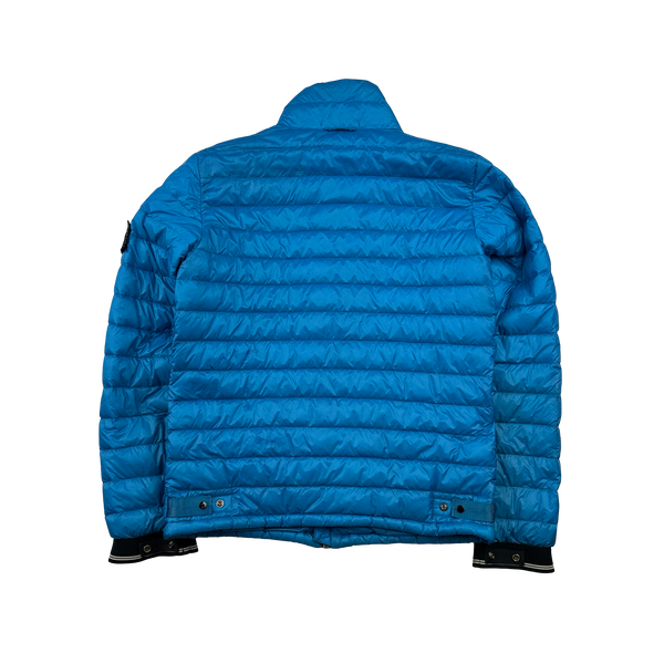 Stone Island 2013 Blue Micro Ripstop Down Jacket - Small