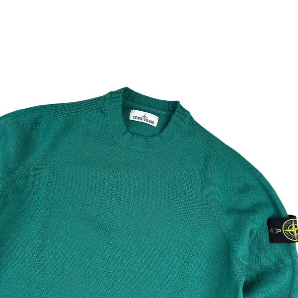 Stone island turquoise jumper online