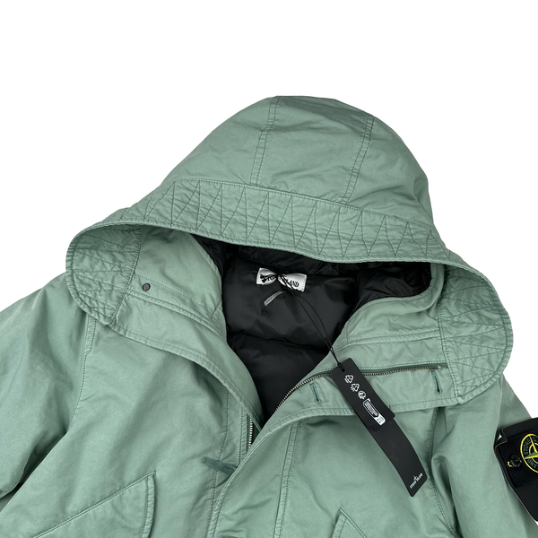 Stone Island 2022 Mint Green David TC Down Jacket - Small - XXL