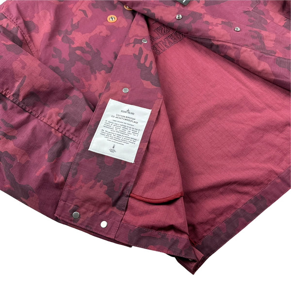 Supreme X Stone Island Reactive Ice Camo Ripstop Jacket - Large