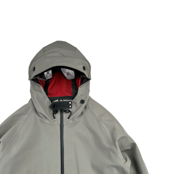 CP Company 2000s Waterproof Thick Nylon Shell Glasses Jacket - Large