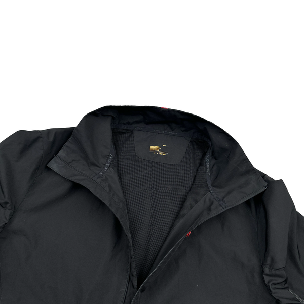 Ralph Lauren Black Camo Sleeve Bomber Track Jacket - XL