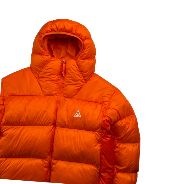 Nike Orange ACG Primaloft Lunar Padded Jacket - Small