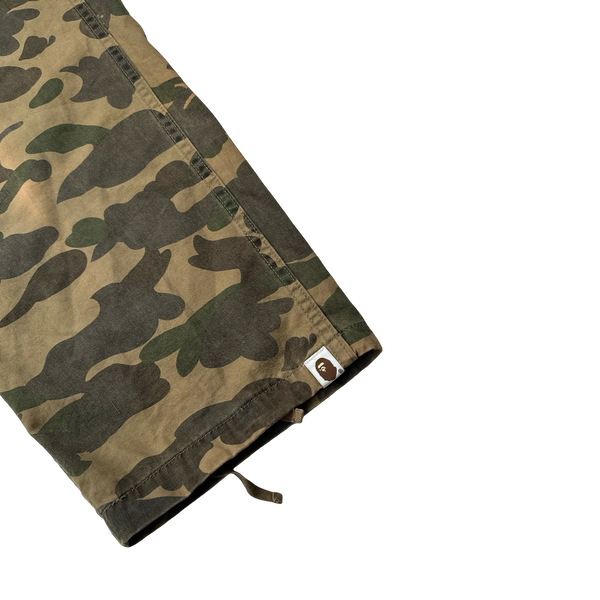 Bape Camo Print Cargo Trousers - 32"