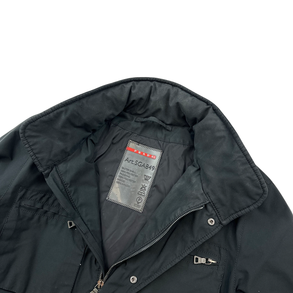 Prada Multi Pocket Nylon Wind Stopper Jacket - Large