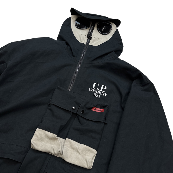 CP Company Black Ventile Explorer Jacket Large Mat s Island