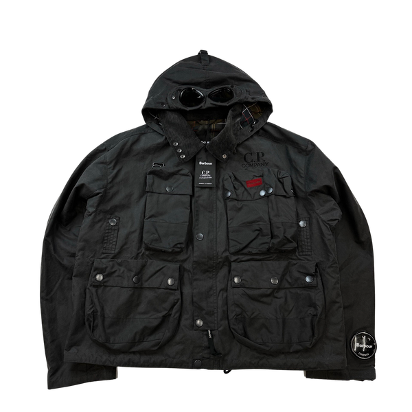 CP Company x Barbour Multi Pocket 500 Mille Waxed Jacket - XXL