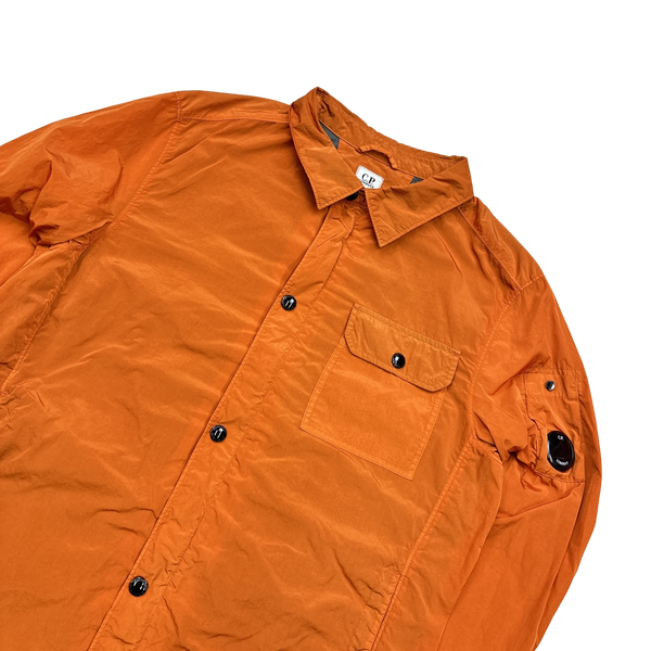 CP Company Orange Chrome Nylon Overshirt - XL