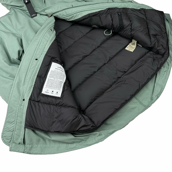 Stone Island 2022 Mint Green David TC Down Jacket - Small - XXL