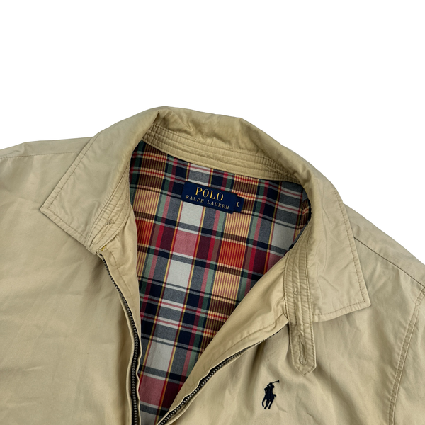 Ralph Lauren Beige Harrington Jacket - Large